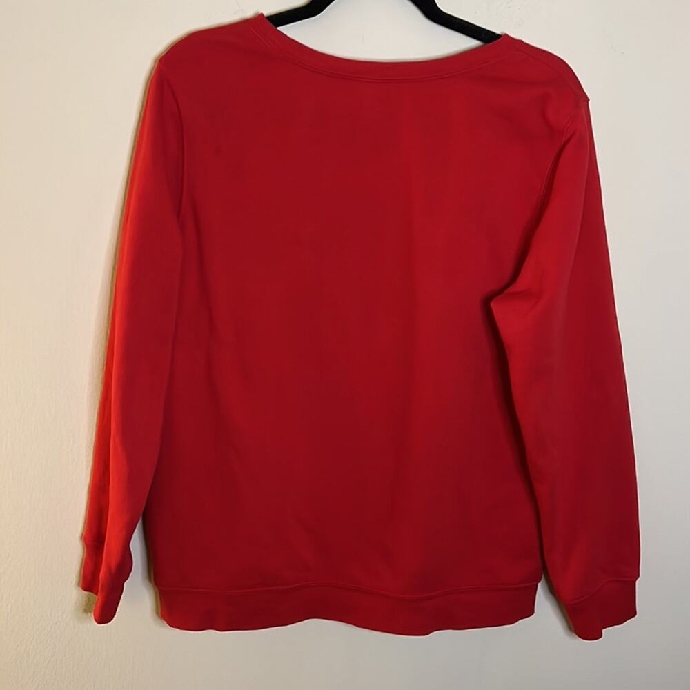 Old Navy “Best in Snow” Crewneck Pullover Sweatshirt Size L - Picture 5 of 5